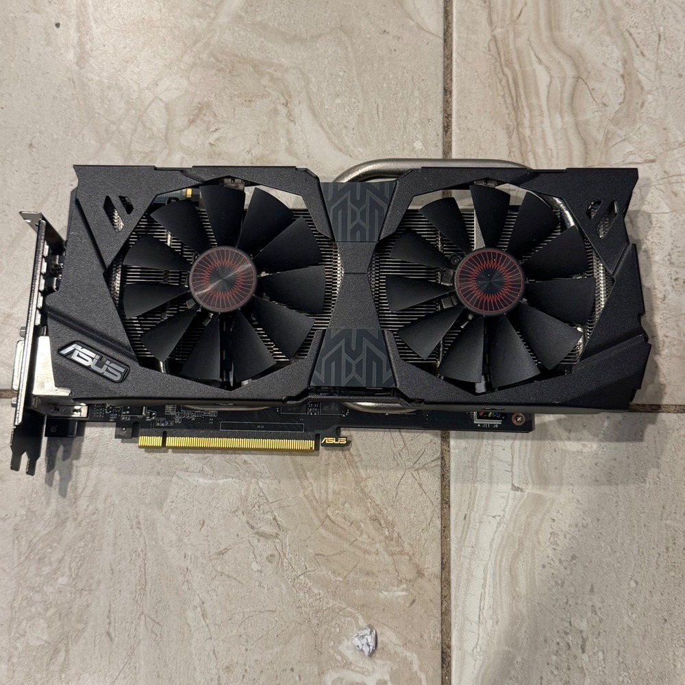 ASUS STRIX NVIDIA GeForce GTX 970 4GB GDDR5 Graphics Card GTX970-DC2OC -UNTESTED